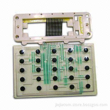 Double-sided Flexible PCBs, Silver Paste Printing and Carbon Paste Printing, Touch Keys Used in Toys